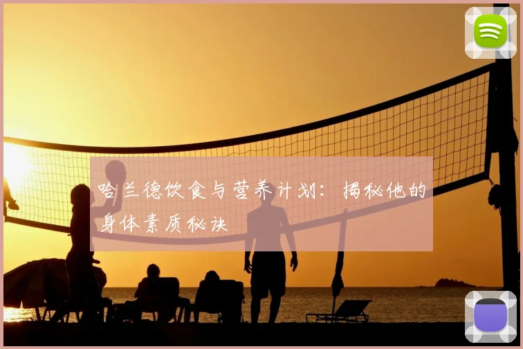 哈兰德饮食与营养计划：揭秘他的身体素质秘诀